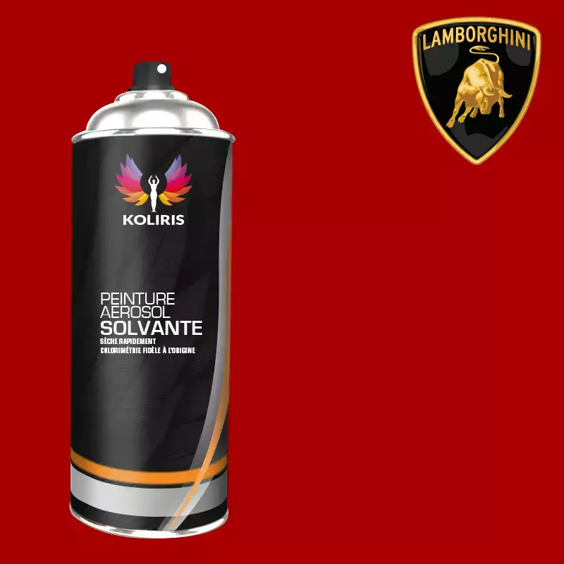 Bombe de peinture voiture solvant Lamborghini 400ml