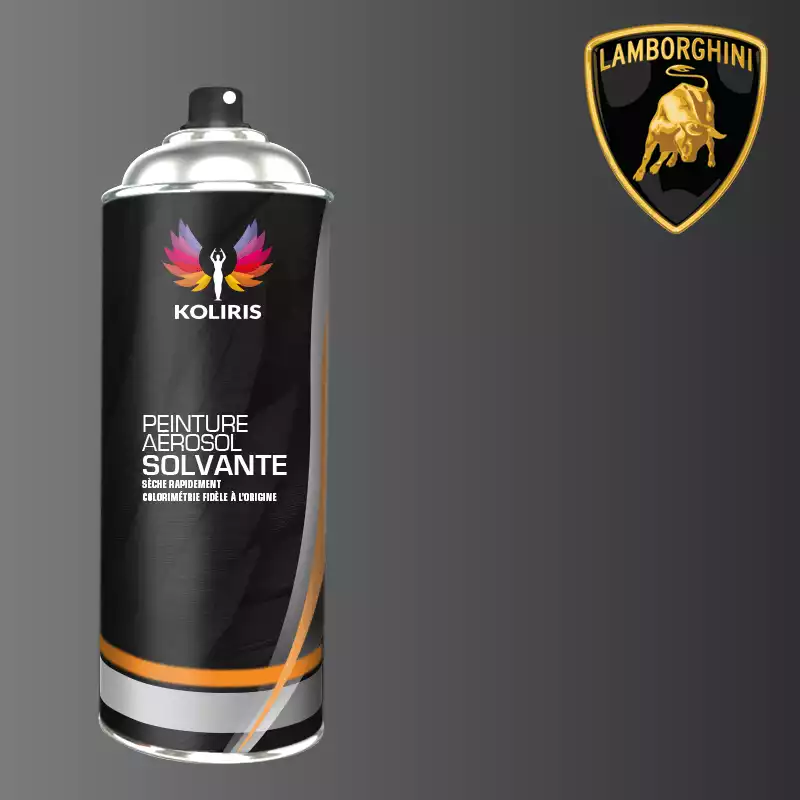 Bombe de peinture voiture solvant Lamborghini 400ml