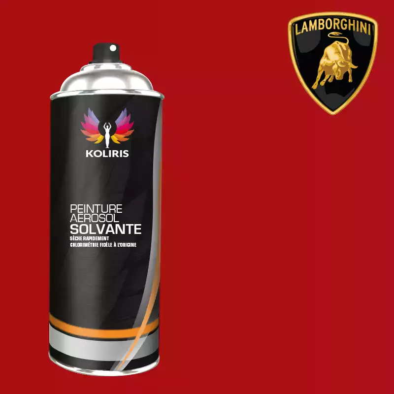 Bombe de peinture voiture solvant Lamborghini 400ml