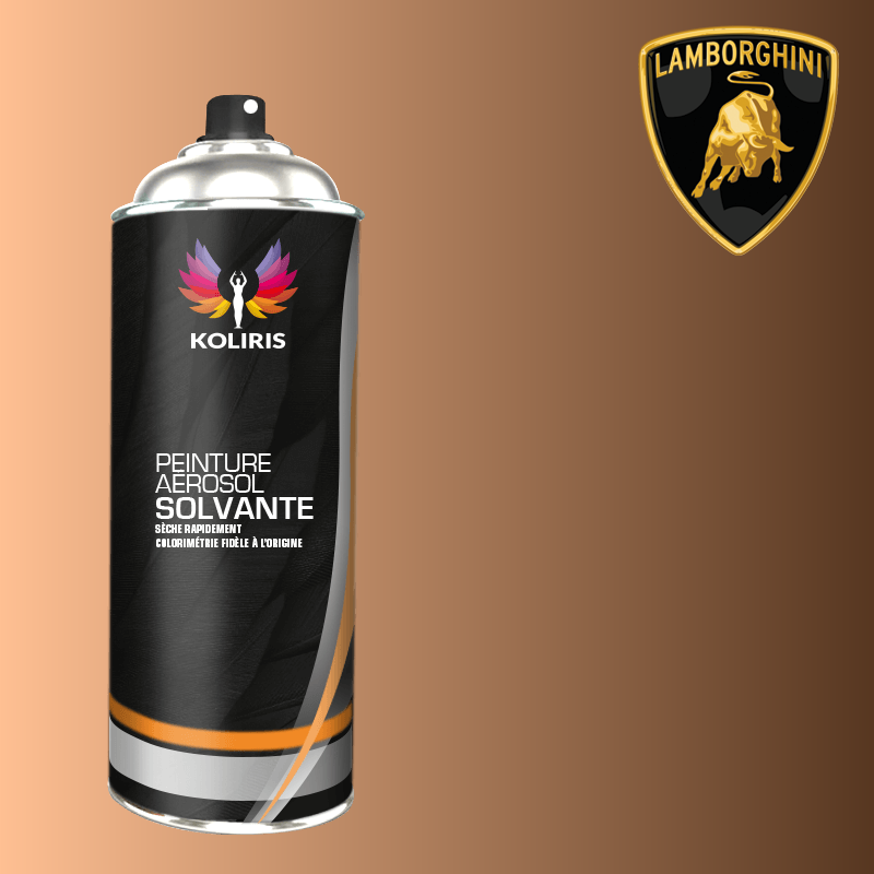 Bombe de peinture voiture solvant Lamborghini 400ml