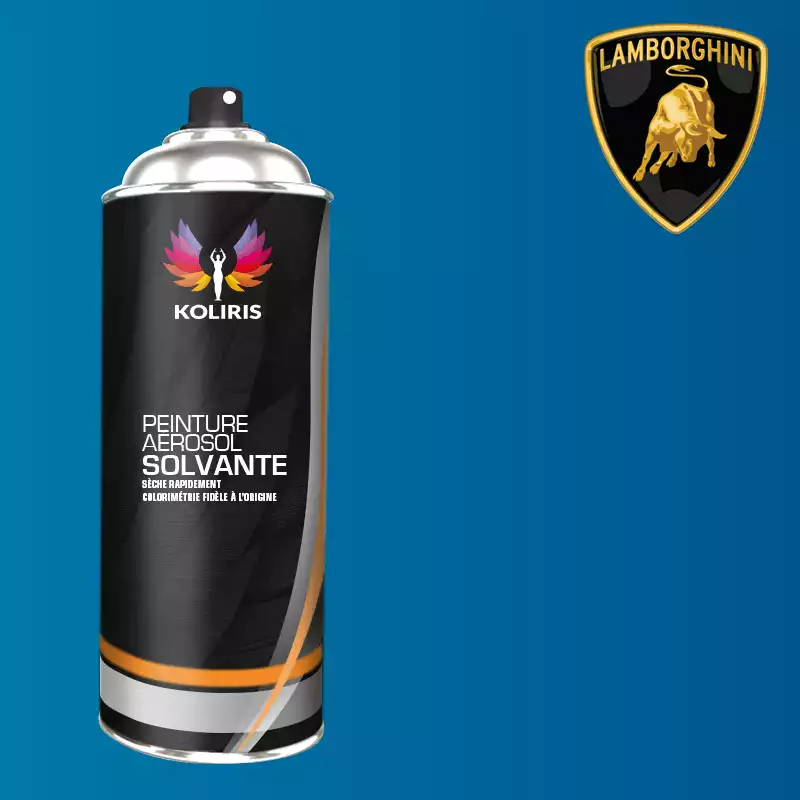 Bombe de peinture voiture solvant Lamborghini 400ml