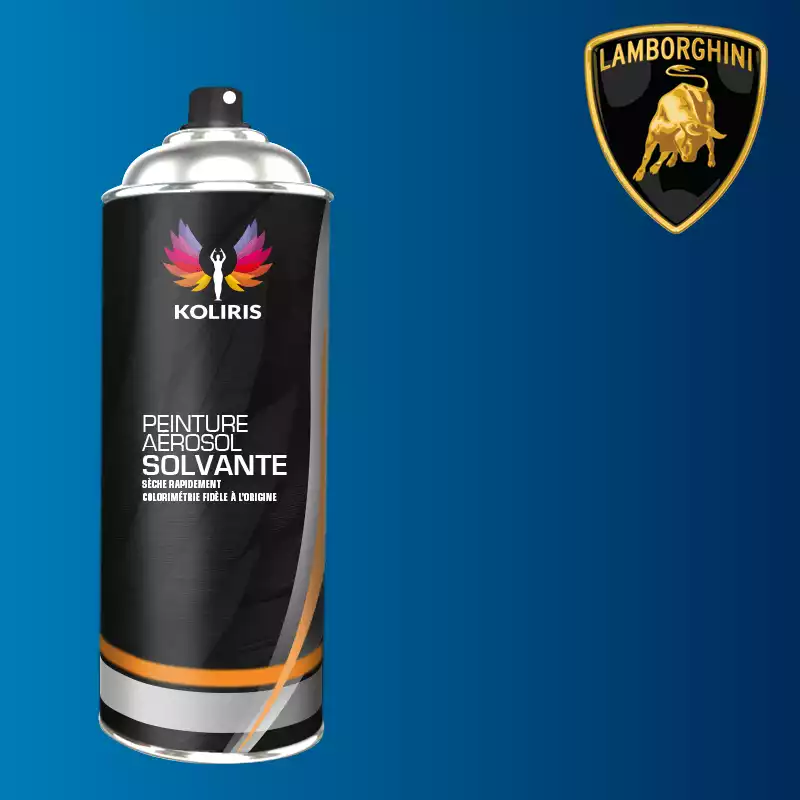 Bombe de peinture voiture solvant Lamborghini 400ml