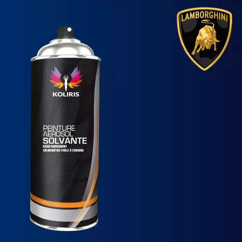 Bombe de peinture voiture solvant Lamborghini 400ml