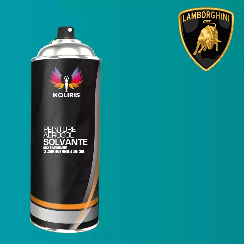 Bombe de peinture voiture solvant Lamborghini 400ml