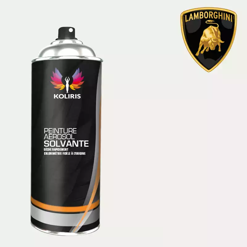 Bombe de peinture voiture solvant Lamborghini 400ml