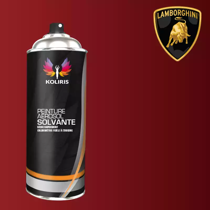 Bombe de peinture voiture solvant Lamborghini 400ml