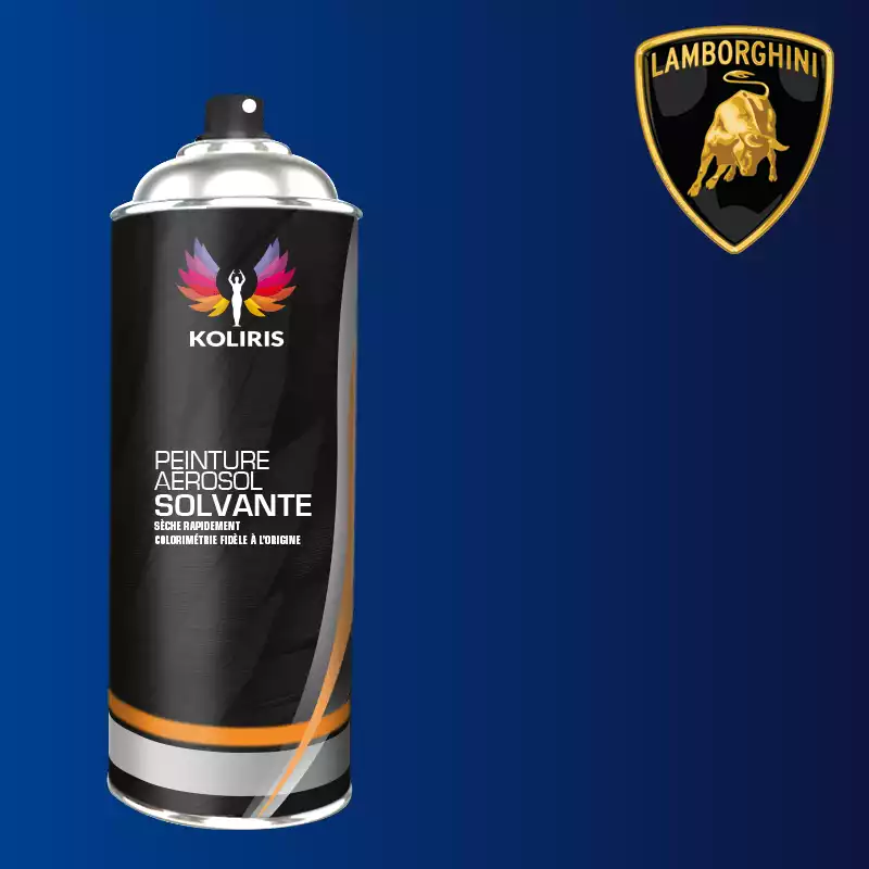 Bombe de peinture voiture solvant Lamborghini 400ml