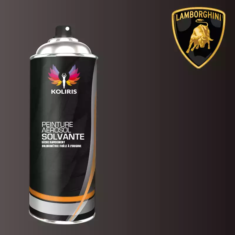 Bombe de peinture voiture solvant Lamborghini 400ml