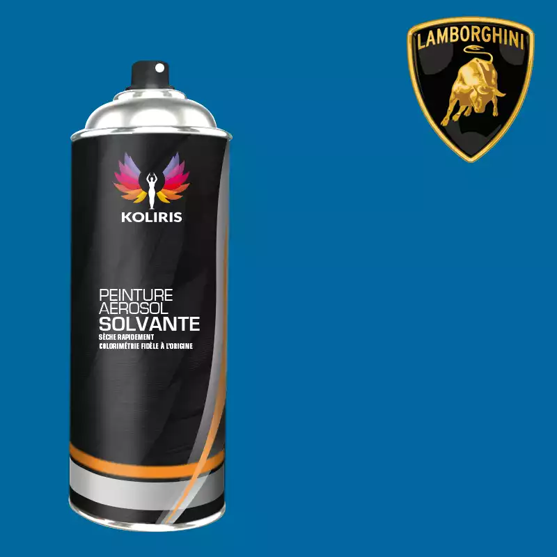 Bombe de peinture voiture solvant Lamborghini 400ml