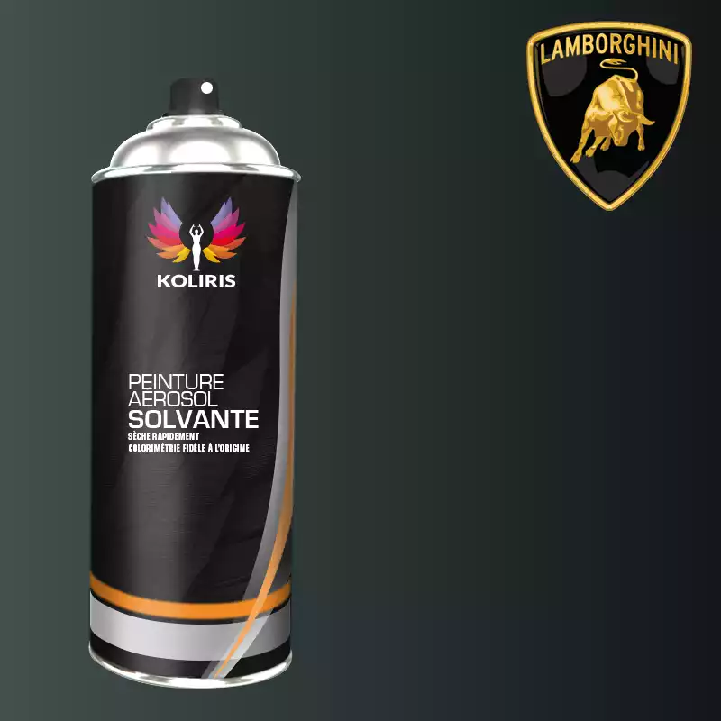 Bombe de peinture voiture solvant Lamborghini 400ml