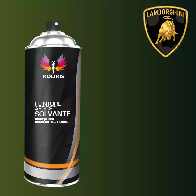 Bombe de peinture voiture solvant Lamborghini 400ml