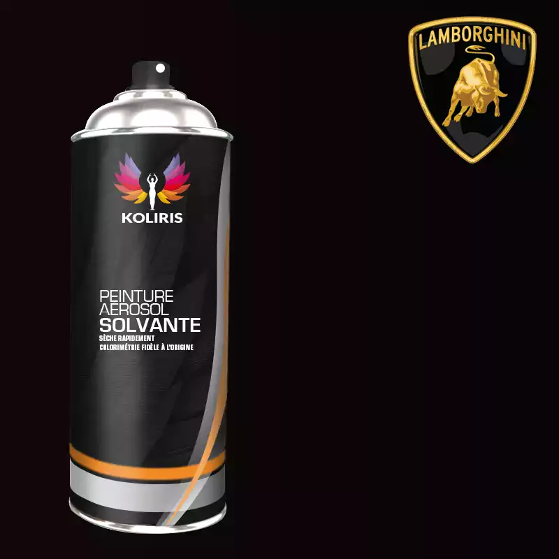 Bombe de peinture voiture solvant Lamborghini 400ml