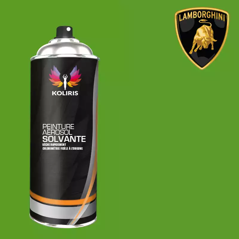 Bombe de peinture voiture solvant Lamborghini 400ml