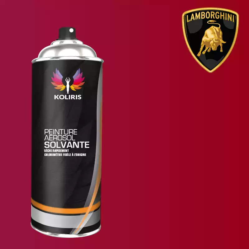 Bombe de peinture voiture solvant Lamborghini 400ml