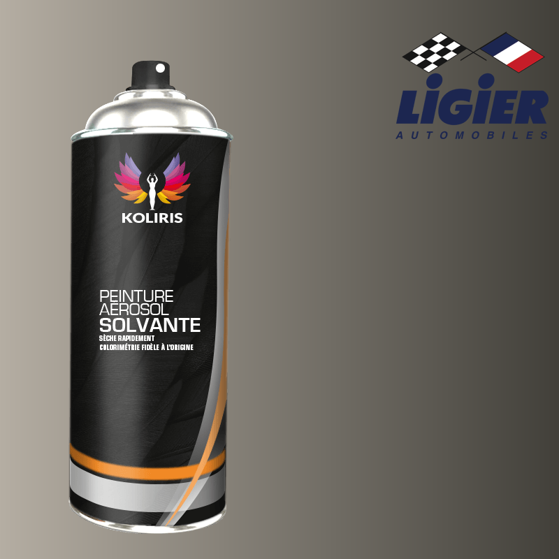 Bombe de peinture voiture solvant Ligier 400ml