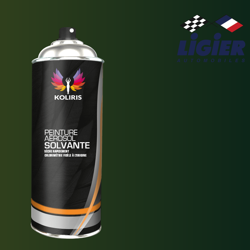 Bombe de peinture voiture solvant Ligier 400ml