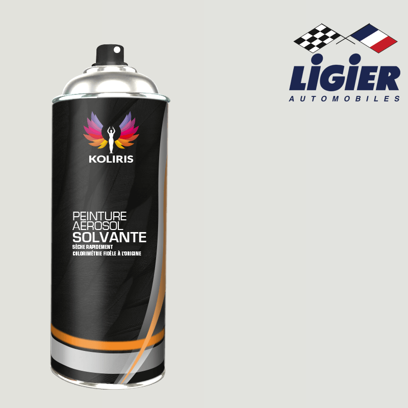 Bombe de peinture voiture solvant Ligier 400ml