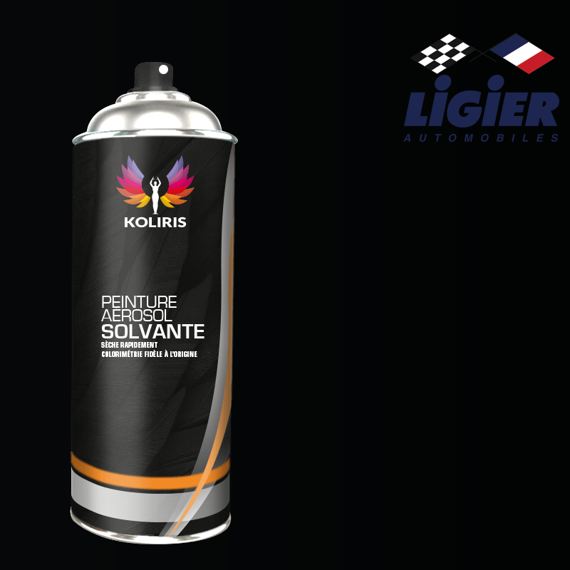 Bombe de peinture voiture solvant Ligier 400ml