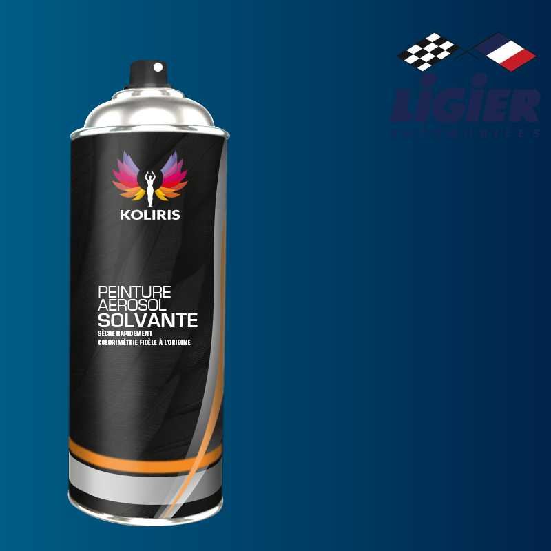 Bombe de peinture voiture solvant Ligier 400ml