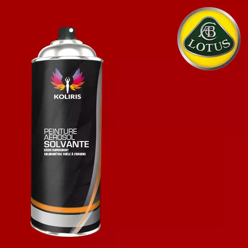 Bombe de peinture voiture solvant Lotus 400ml