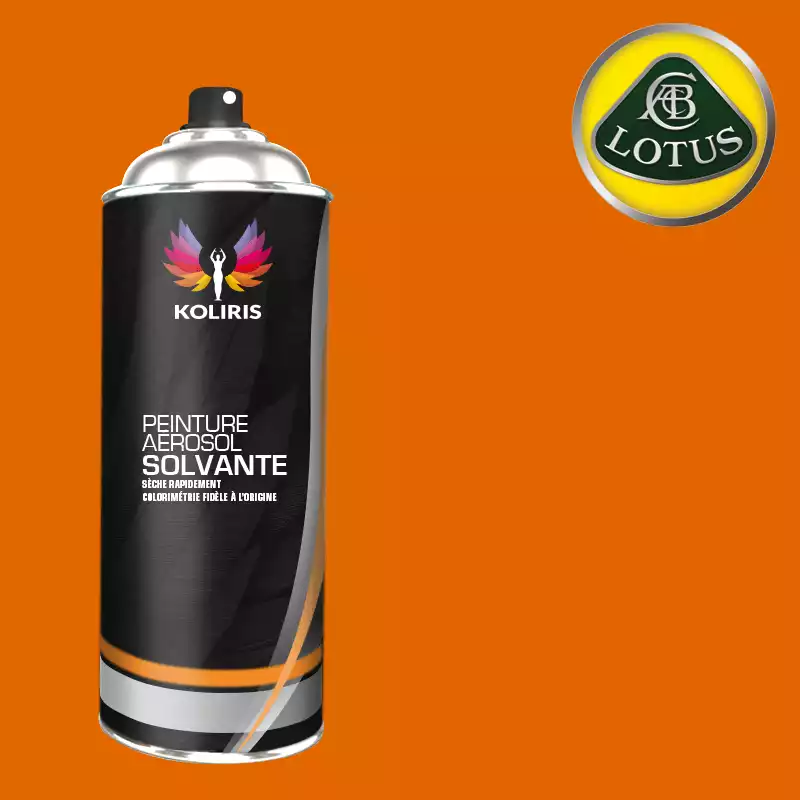 Bombe de peinture voiture solvant Lotus 400ml