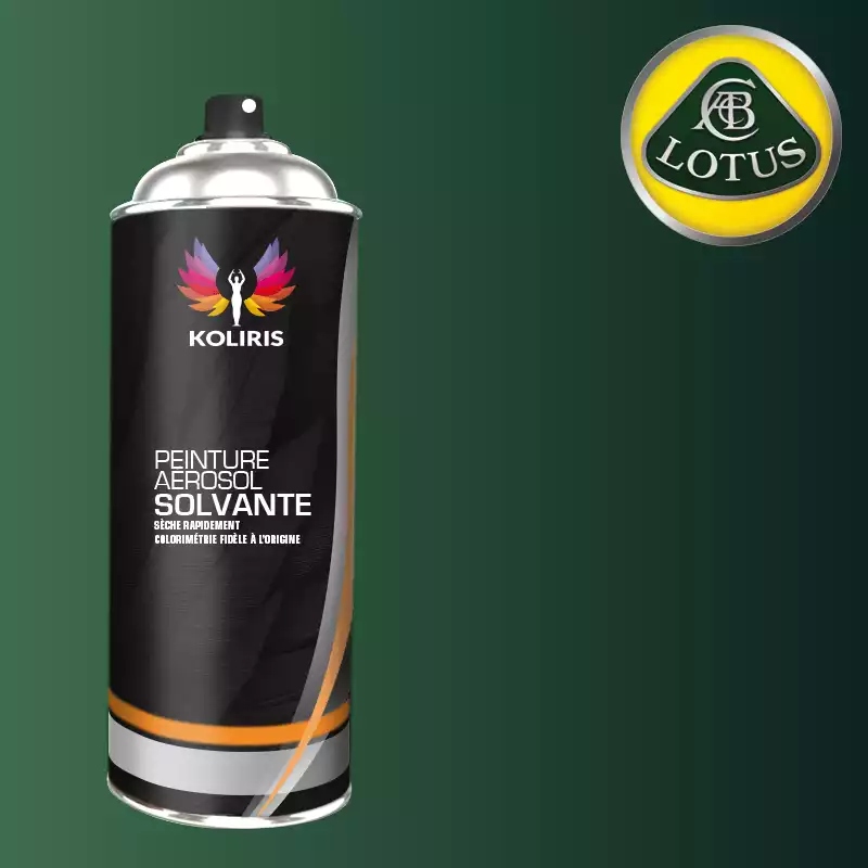 Bombe de peinture voiture solvant Lotus 400ml