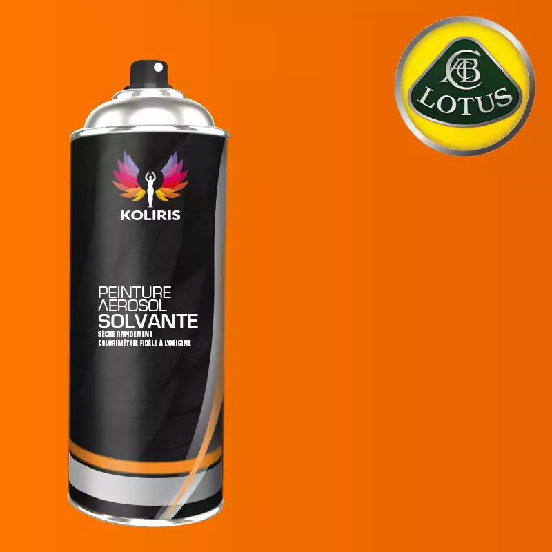 Bombe de peinture voiture solvant Lotus 400ml