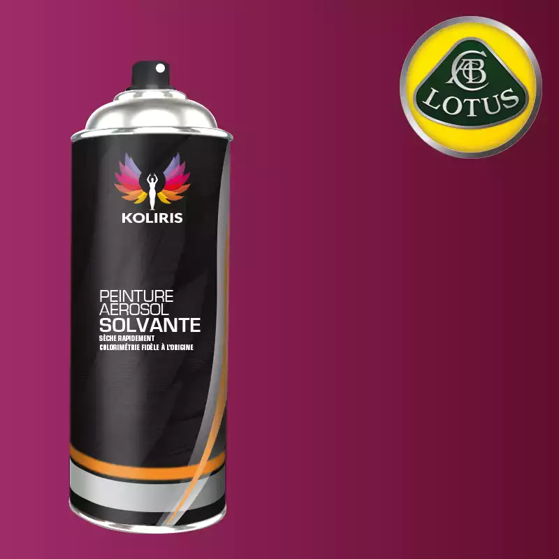 Bombe de peinture voiture solvant Lotus 400ml