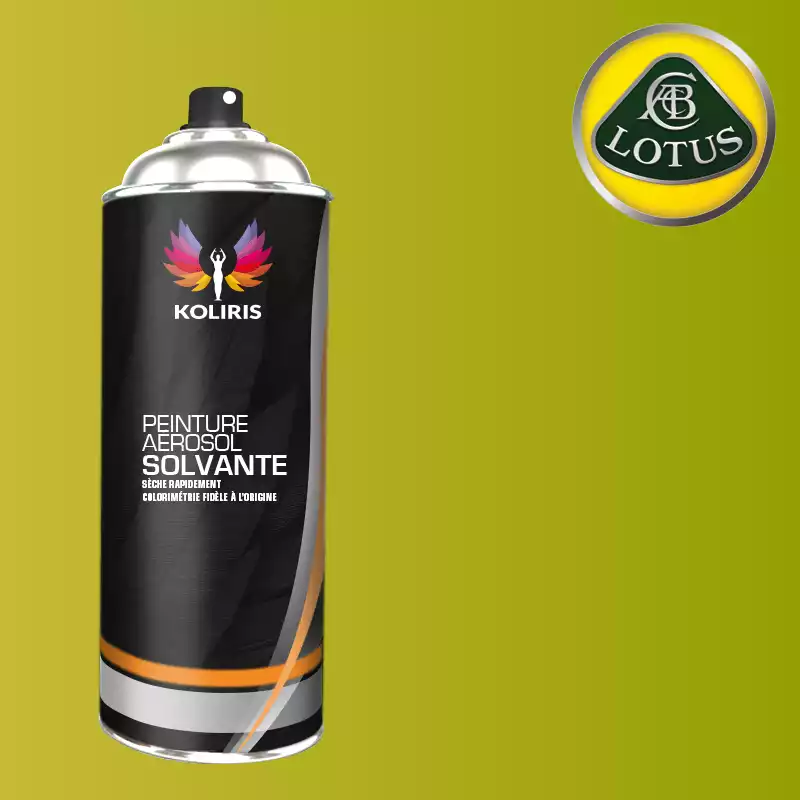 Bombe de peinture voiture solvant Lotus 400ml