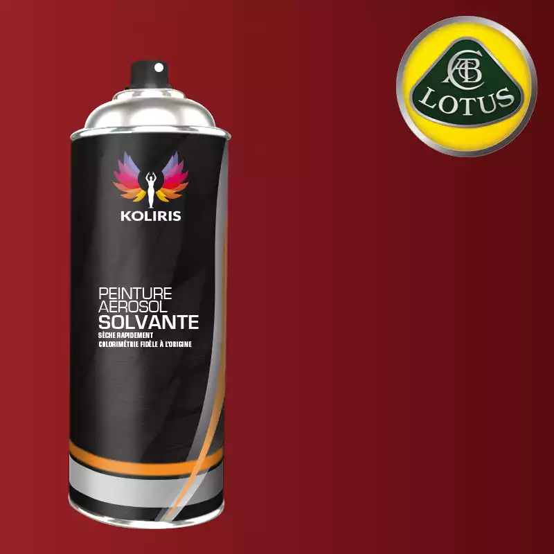 Bombe de peinture voiture solvant Lotus 400ml