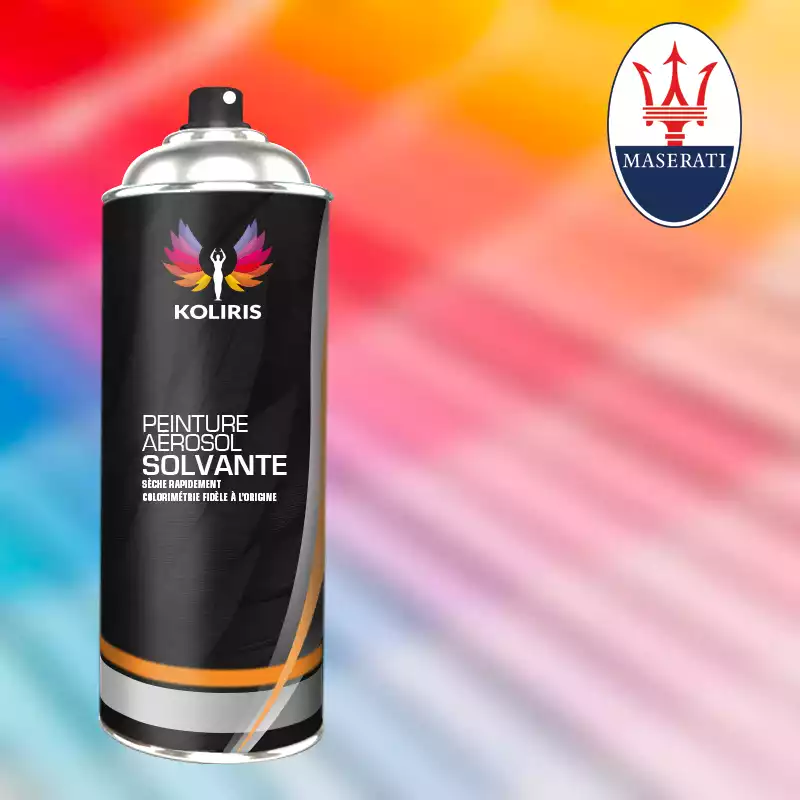 Bombe de peinture voiture solvant Maserati 400ml