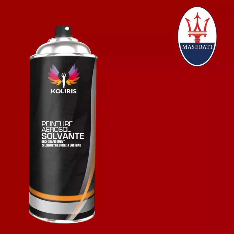 Bombe de peinture voiture solvant Maserati 400ml