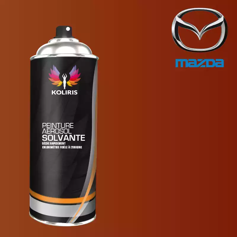 Bombe de peinture voiture solvant Mazda 400ml