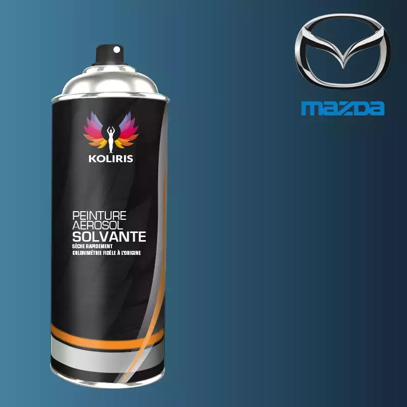 Bombe de peinture voiture solvant Mazda 400ml