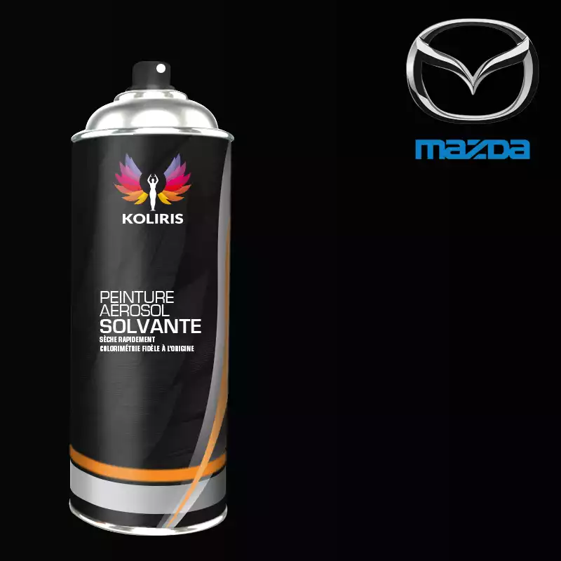 Bombe de peinture voiture solvant Mazda 400ml