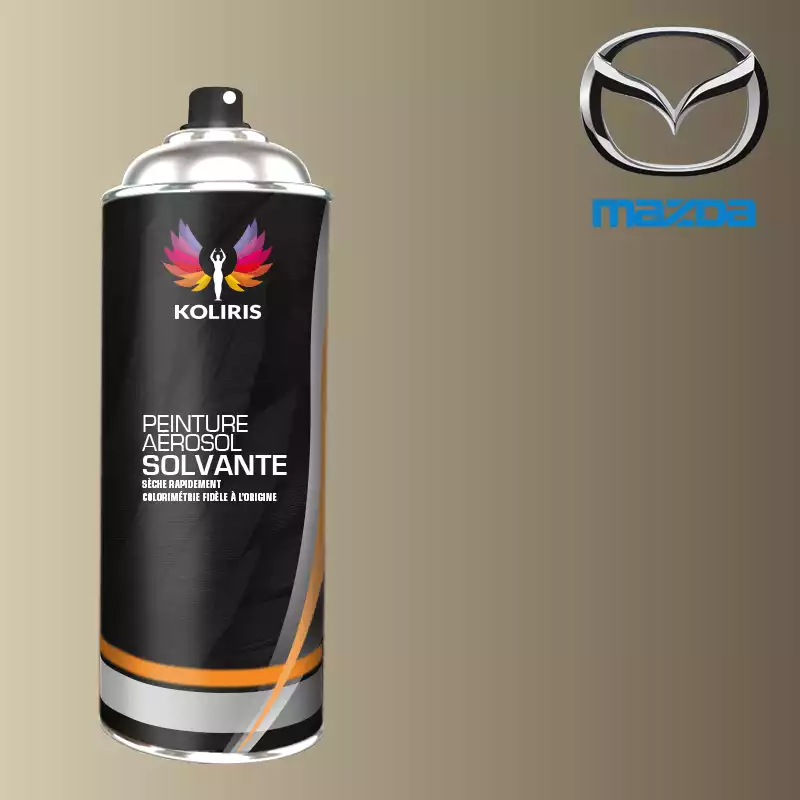 Bombe de peinture voiture solvant Mazda 400ml