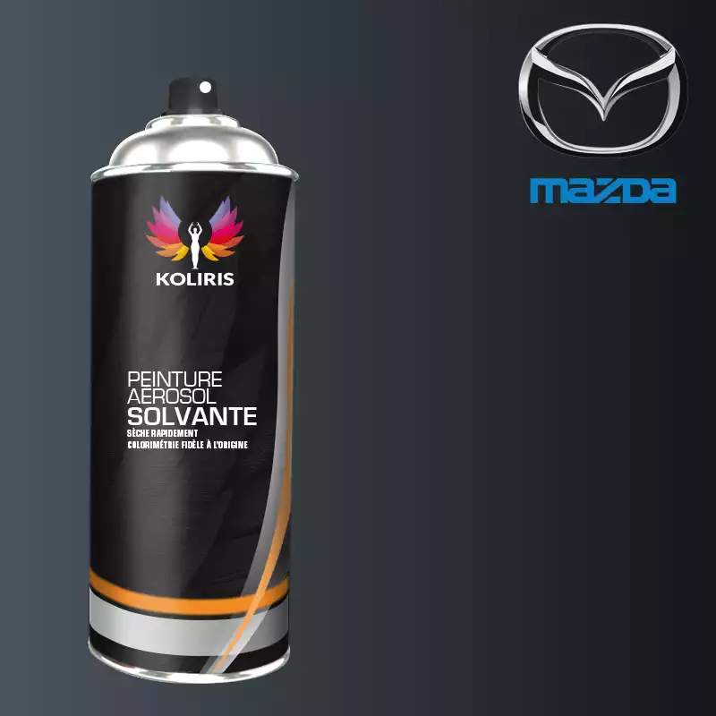 Bombe de peinture voiture solvant Mazda 400ml