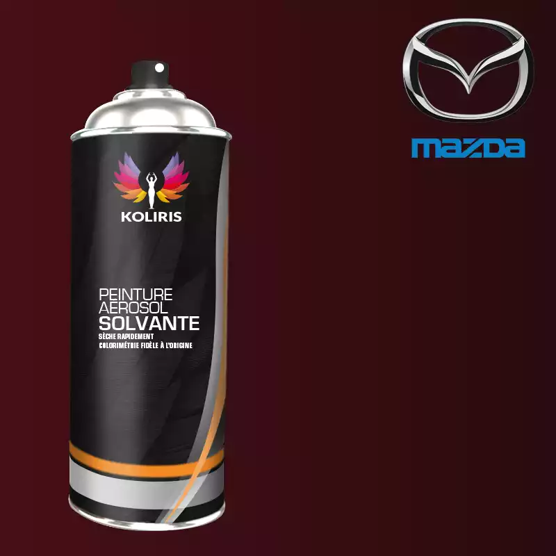 Bombe de peinture voiture solvant Mazda 400ml