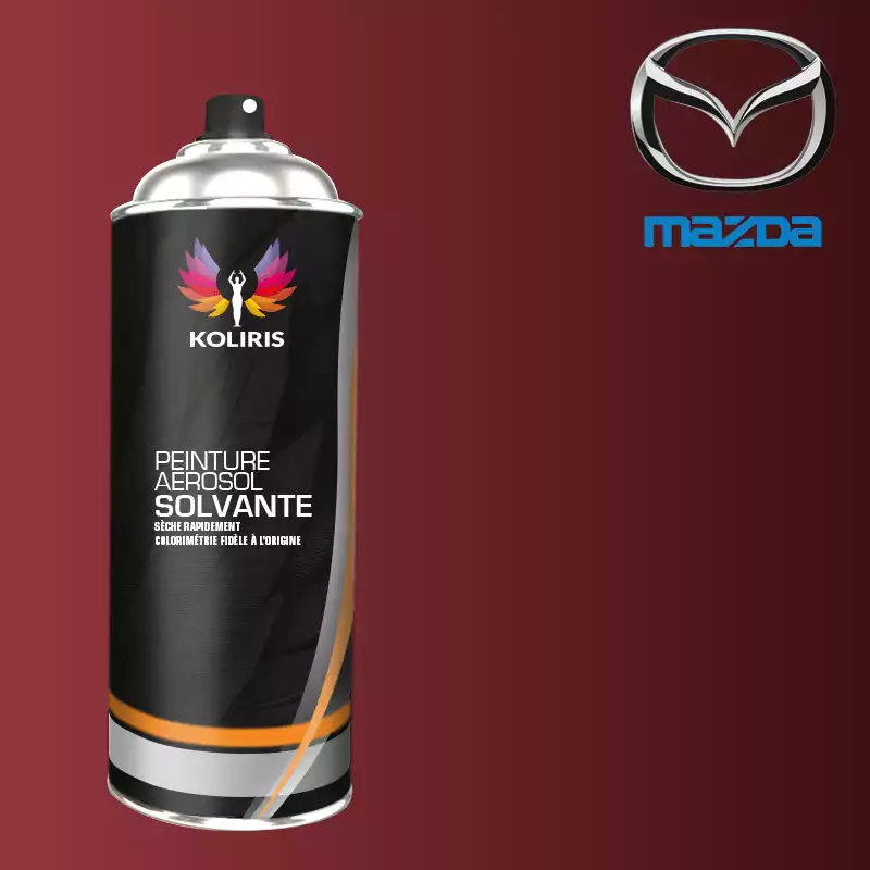 Bombe de peinture voiture solvant Mazda 400ml