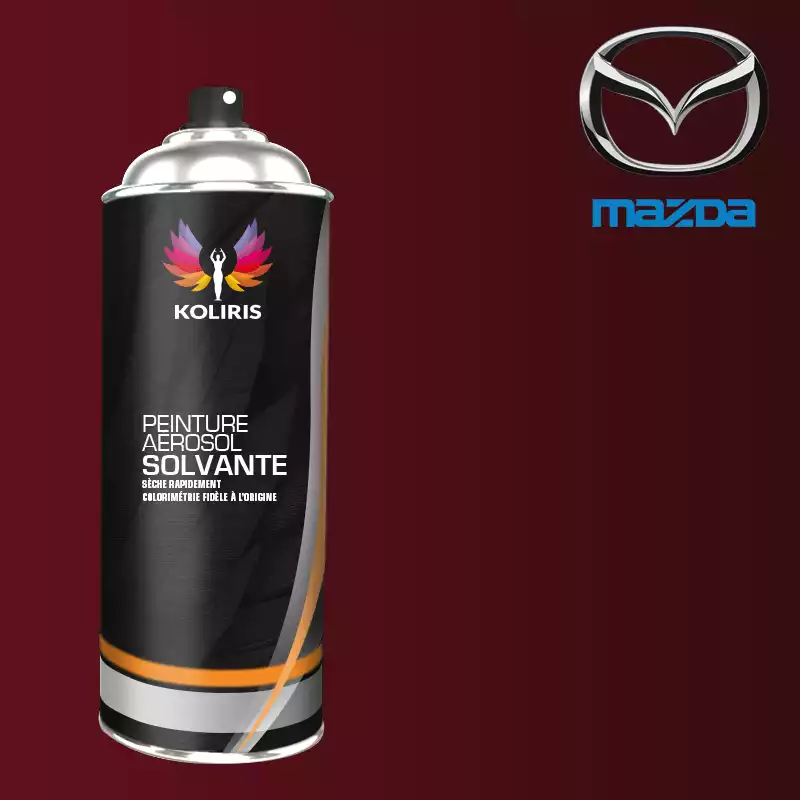 Bombe de peinture voiture solvant Mazda 400ml