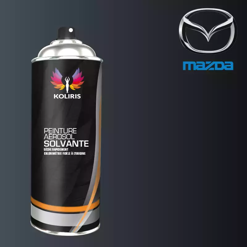 Bombe de peinture voiture solvant Mazda 400ml