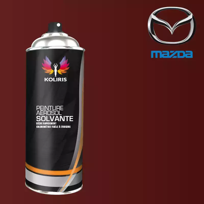 Bombe de peinture voiture solvant Mazda 400ml