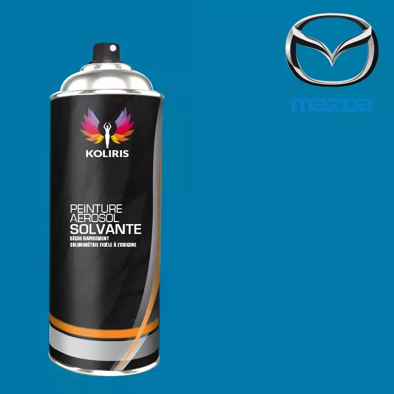 Bombe de peinture voiture solvant Mazda 400ml