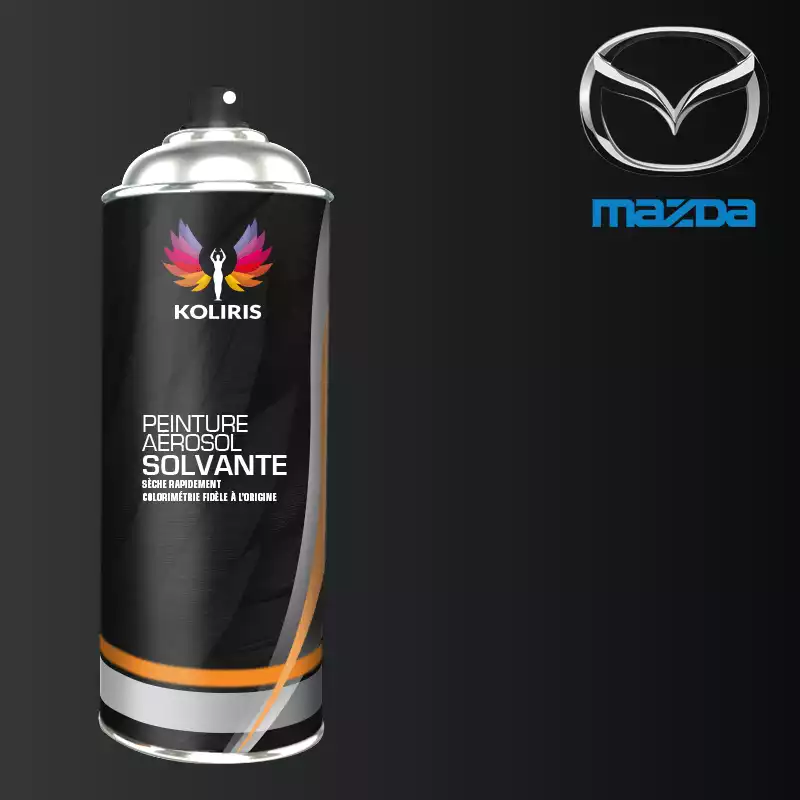 Bombe de peinture voiture solvant Mazda 400ml