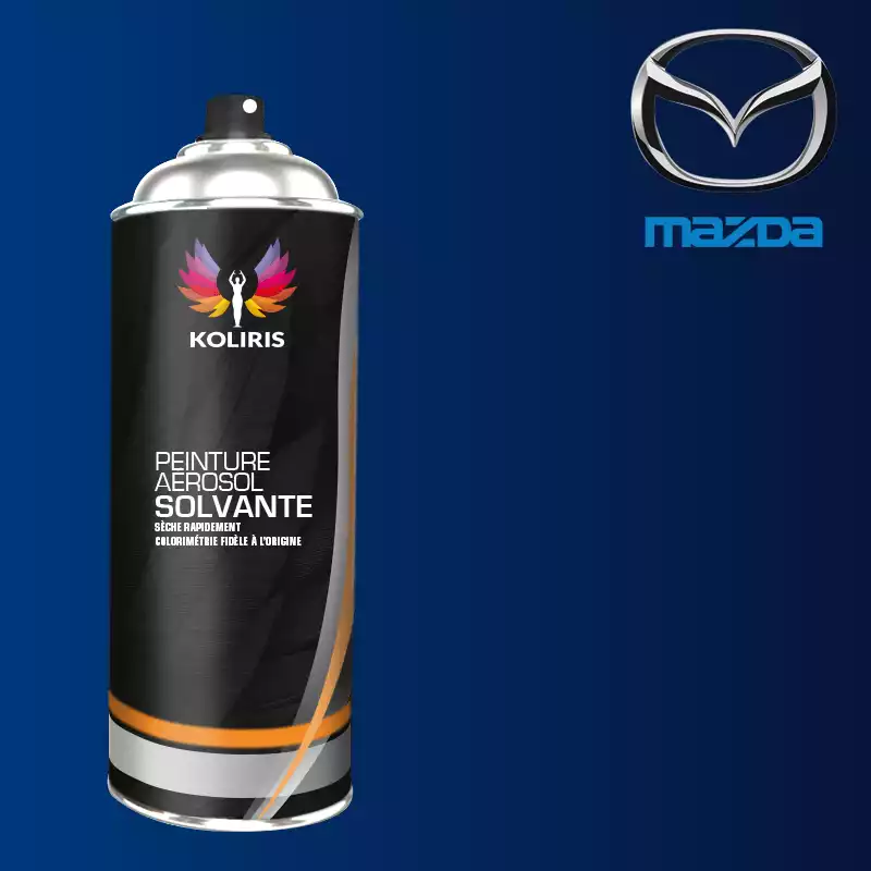 Bombe de peinture voiture solvant Mazda 400ml