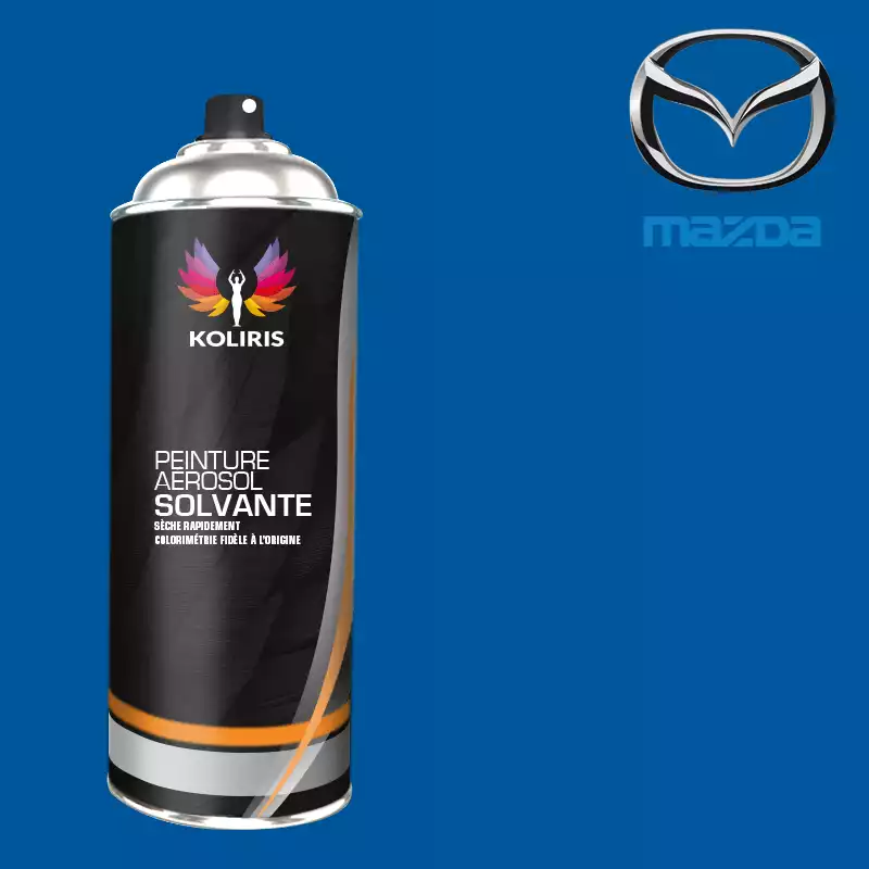 Bombe de peinture voiture solvant Mazda 400ml