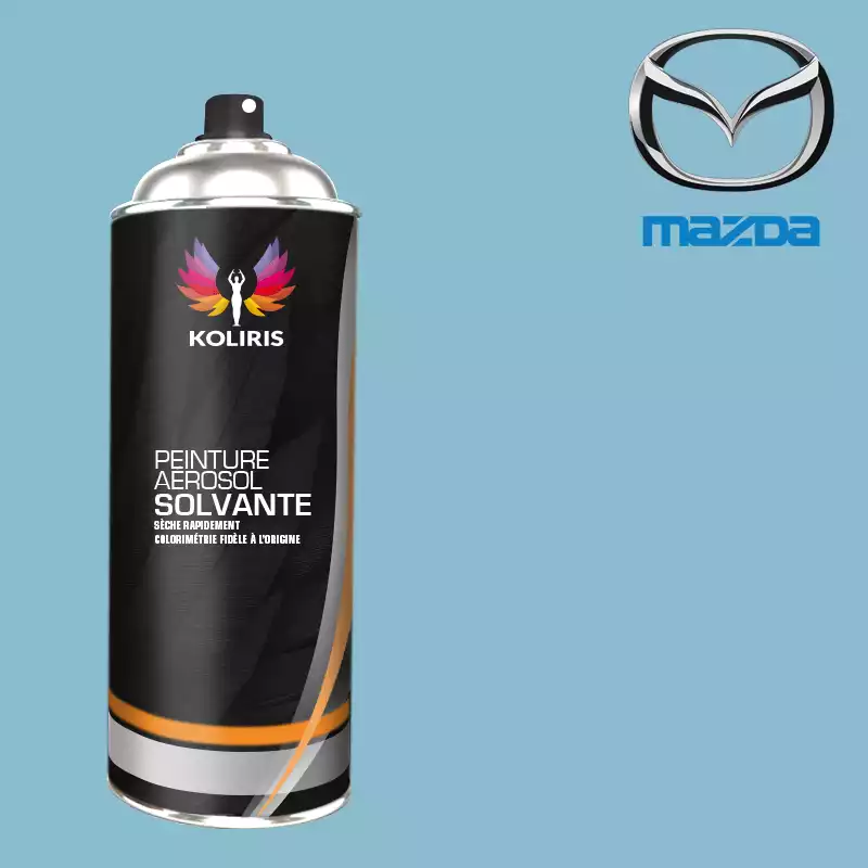 Bombe de peinture voiture solvant Mazda 400ml