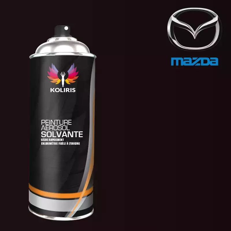 Bombe de peinture voiture solvant Mazda 400ml