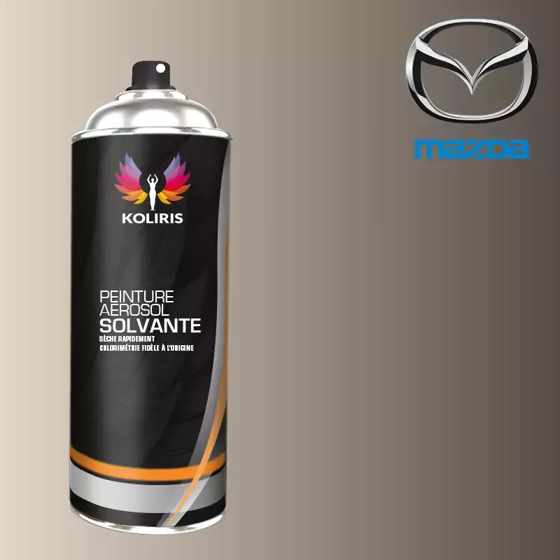 Bombe de peinture voiture solvant Mazda 400ml