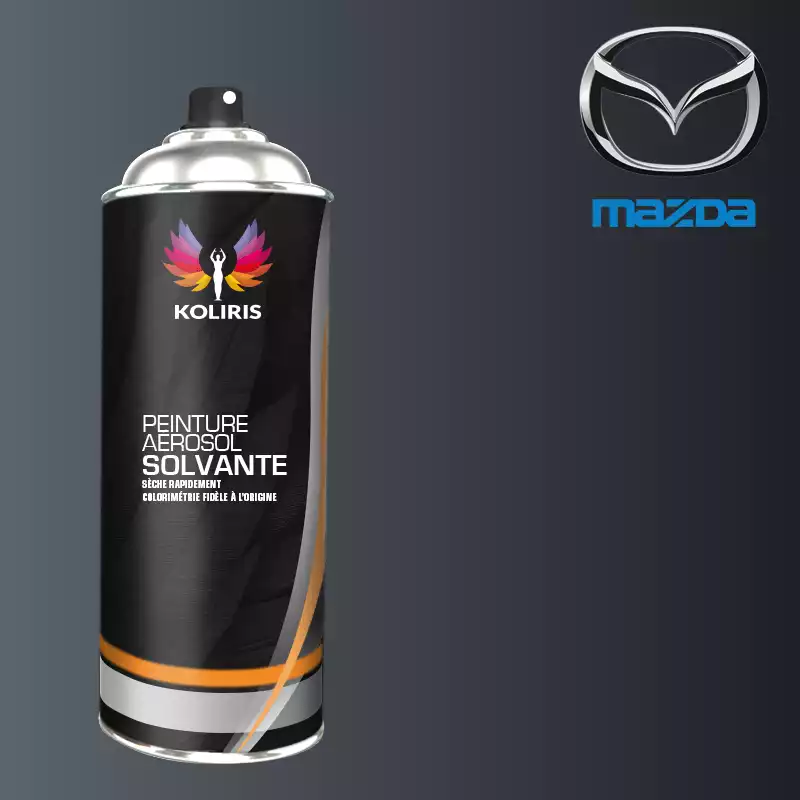 Bombe de peinture voiture solvant Mazda 400ml